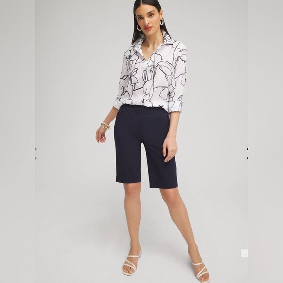 Chico’s So Slimming® Brigitte slim shorts NWT - Picture 1 of 15